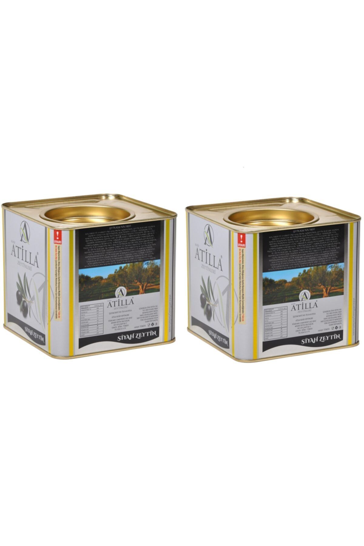 Atilla Zeytinleri 5 Kg 291-320 Kalibre Jumbo Siyah Zeytin