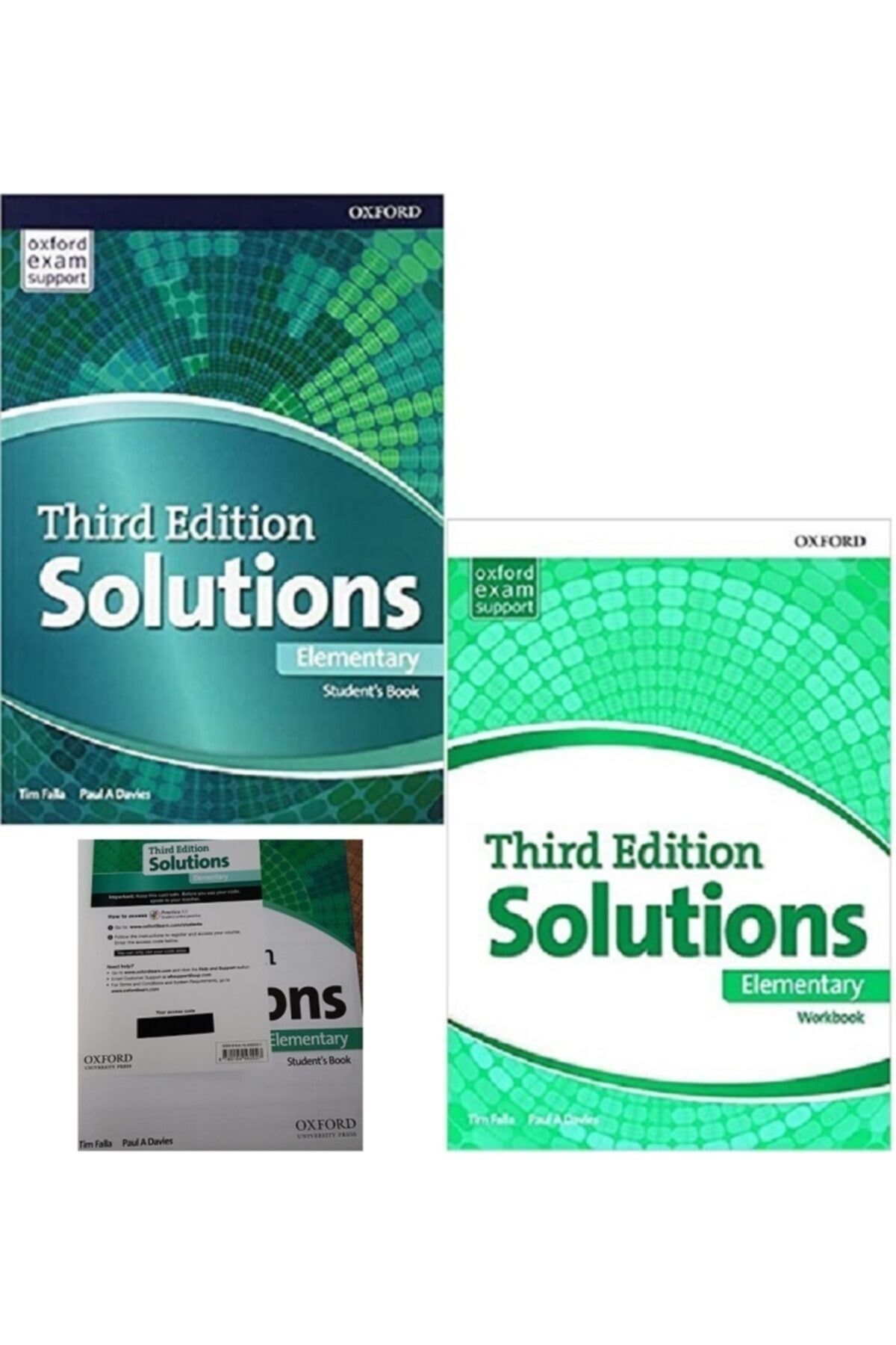 OXFORD UNIVERSITY PRESS Solutions Elementary Student's Book + Workbook With Online Practice Kit