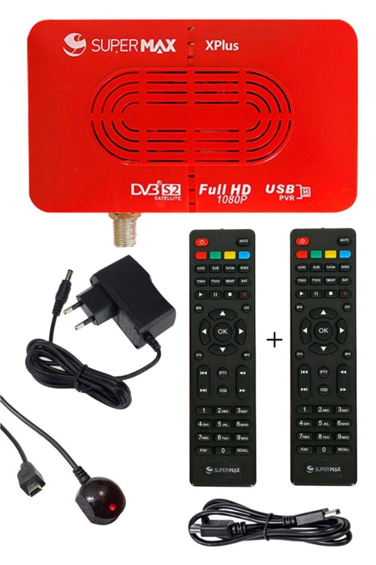 SÜPERMAX Kamosonic Hd Dijital Uydu Alıcısı - Tkgs 2022 Youtube - Wifi - Full Hd - Xtream - Hazır Uydu