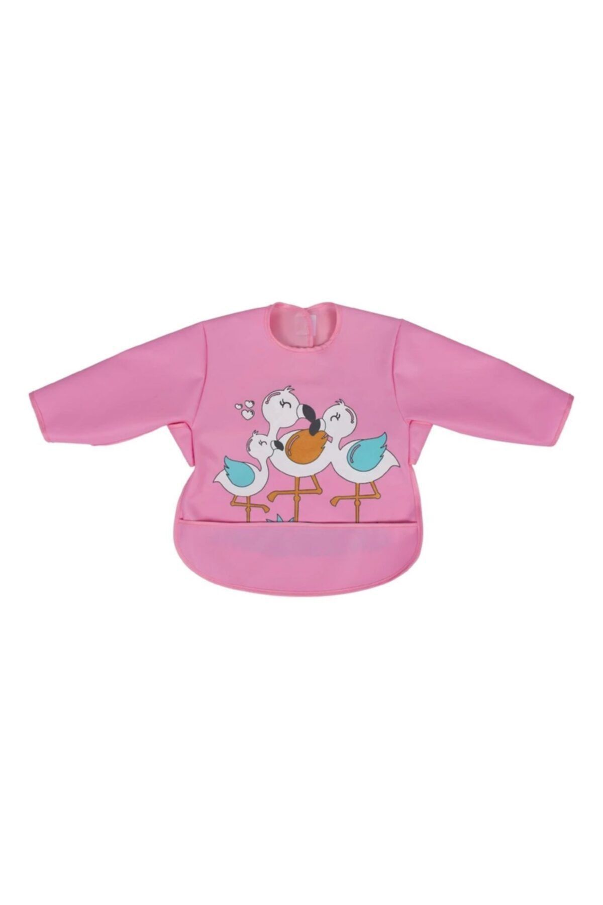 Sevi Bebe Kollu Mama Önlüğü - Flamingo