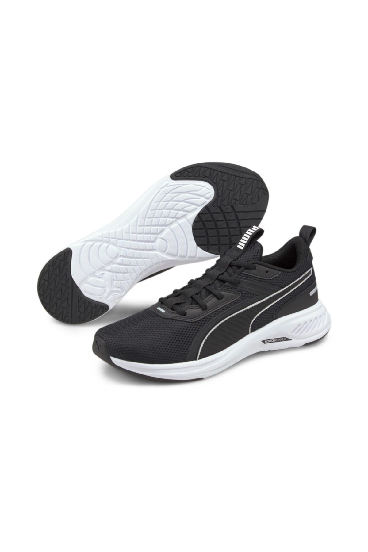 Puma Unisex Siyah Scorch Runner Koşu Ayakkabısı