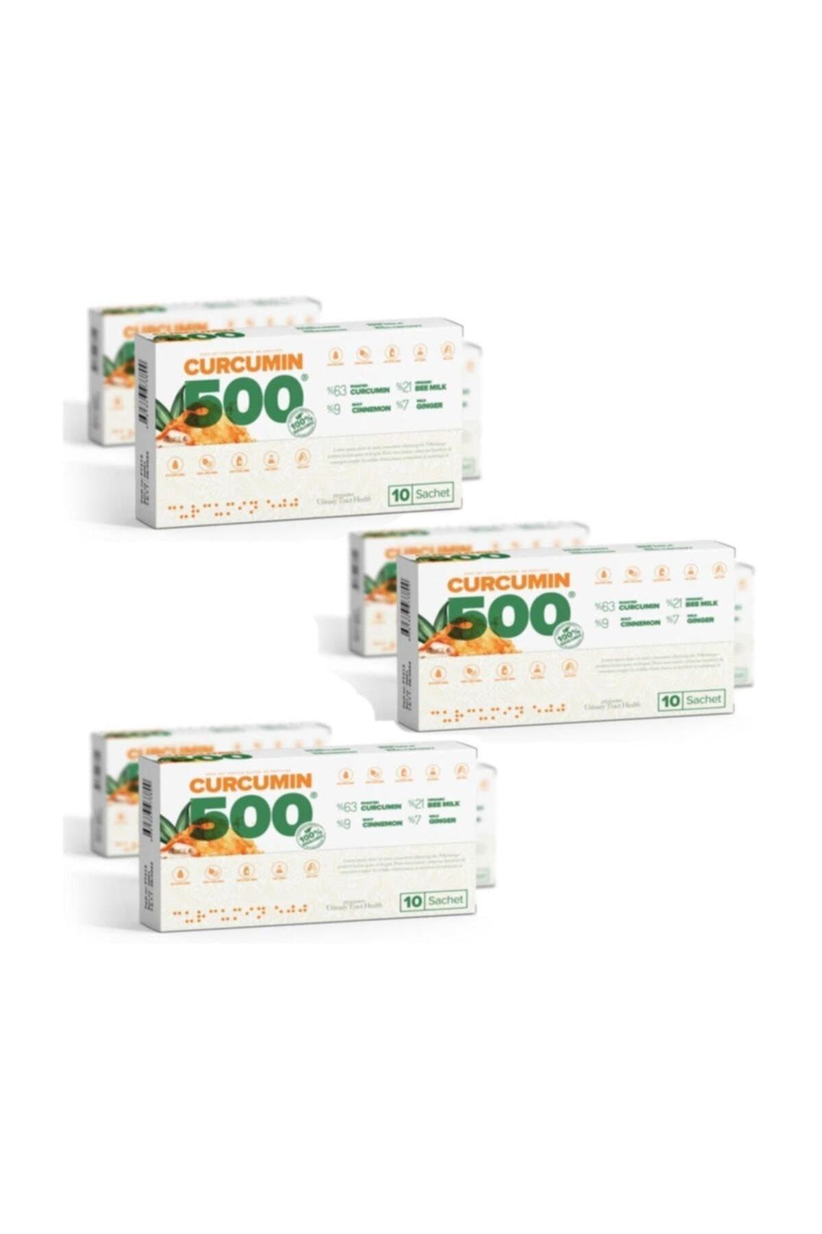 Curcumin 3 Kutu 500 30 Şase X 6 gr (Hologramlı) Yoğurt Kürü Detoksu 01