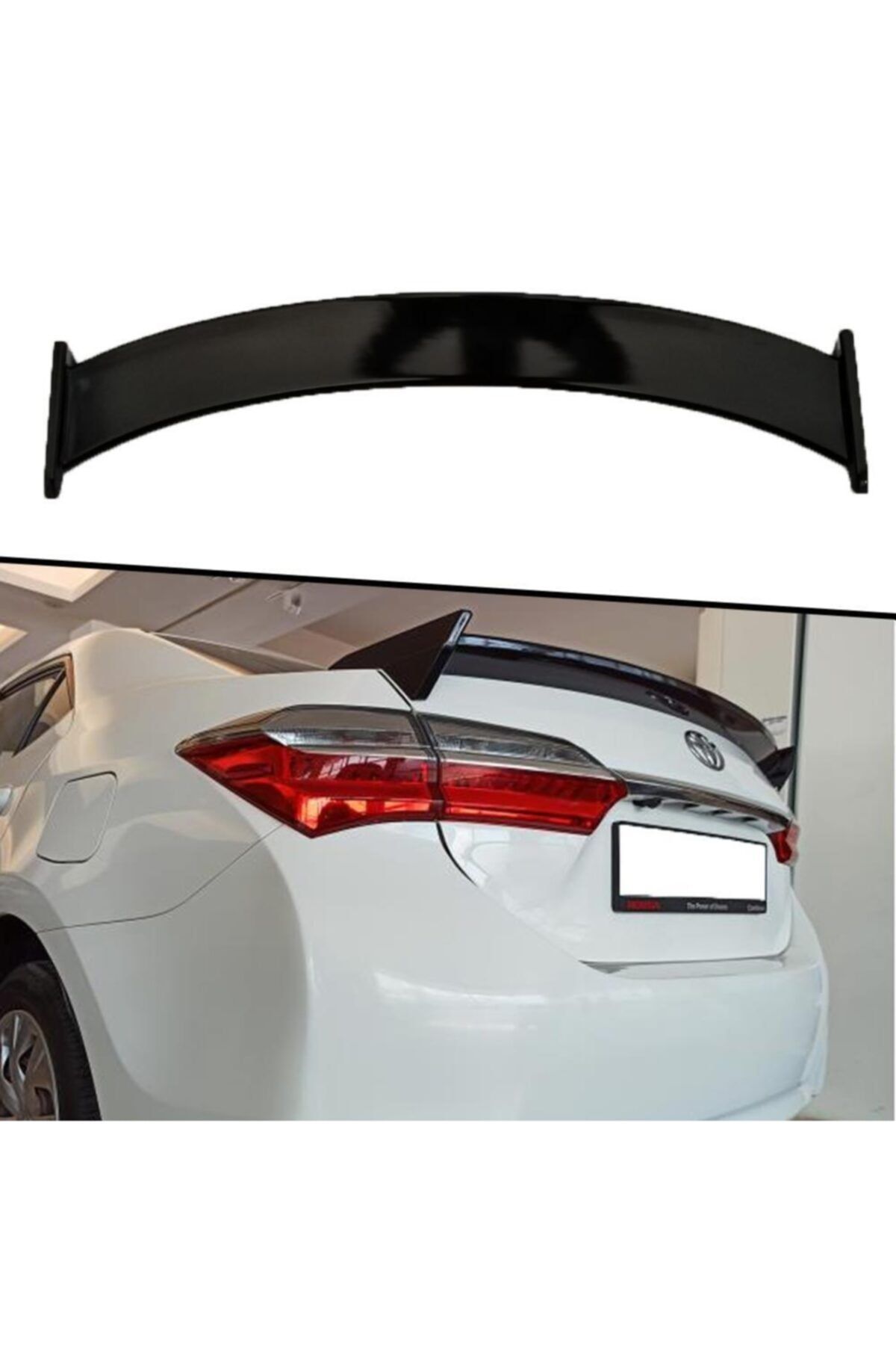 Araba Alışveriş Toyota Tuning Corolla Trd 2017 Piona Black Boyalı Spoyler/spoiler