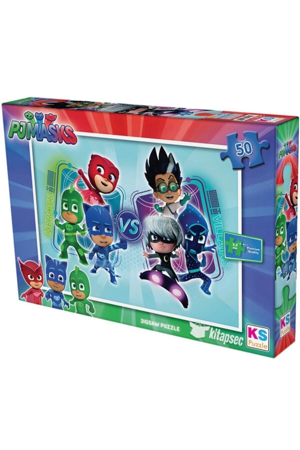 PORFELYO Pjmasks 50 Parça Puzzle Ks Games
