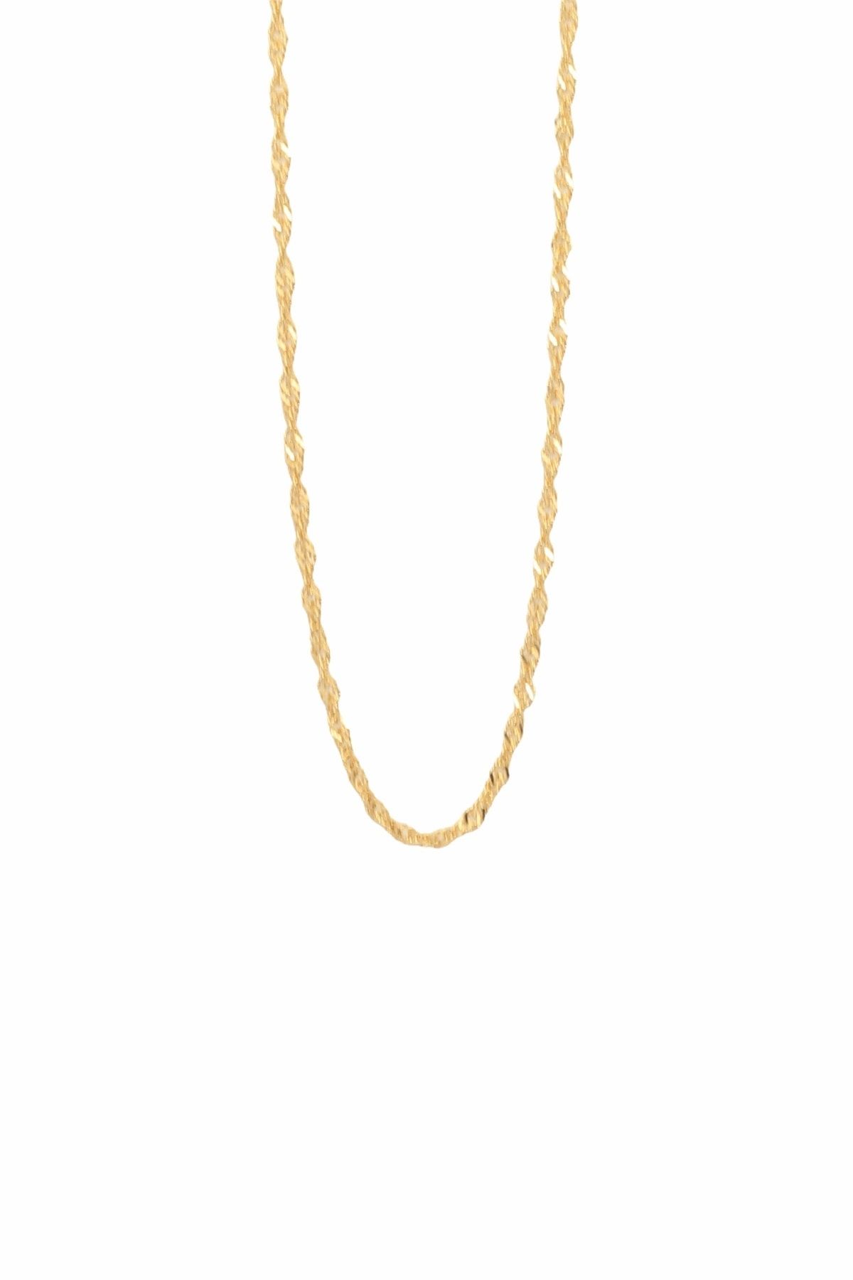 CiGOLD 22 Ayar Altın Tas sız Fantezi Zincir 55k1znc0296025660