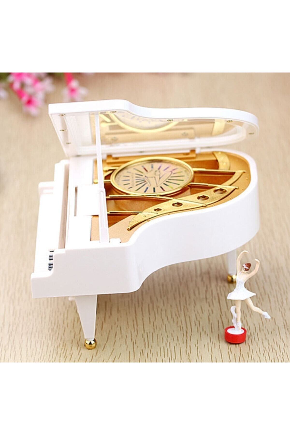 Raicon Balerinli Klasik Piyano Müzik Kutusu 14 cm
