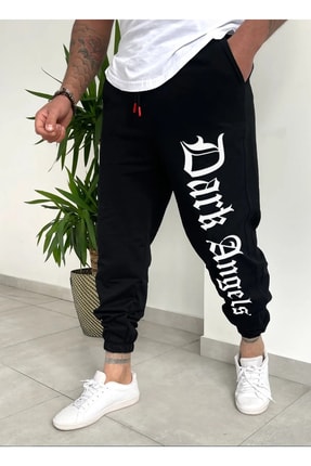 Dark Angels Baskılı Unisex Eşofman Altı Image 0