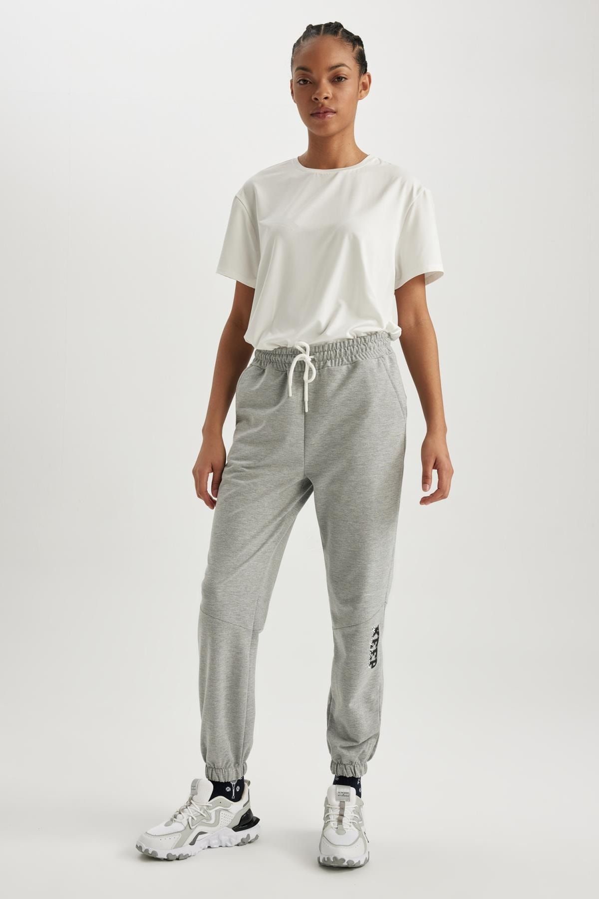 Adidas lurex sales tape joggers
