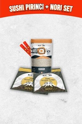 Suşi Pirinci + Doğal Sushi Nori Set Image 0