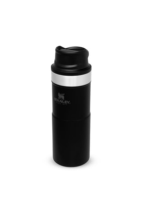 Stanley 0.35l Ince Gövde Classic Trigger-action Travel Mug - Mat Siyah Image 0