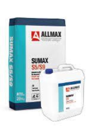 Sumax S5 Yarı Elastik Su Yalıtım Teras Havuz Su Yalıtım Çift Bileşenli Sürme Esaslı Image 0