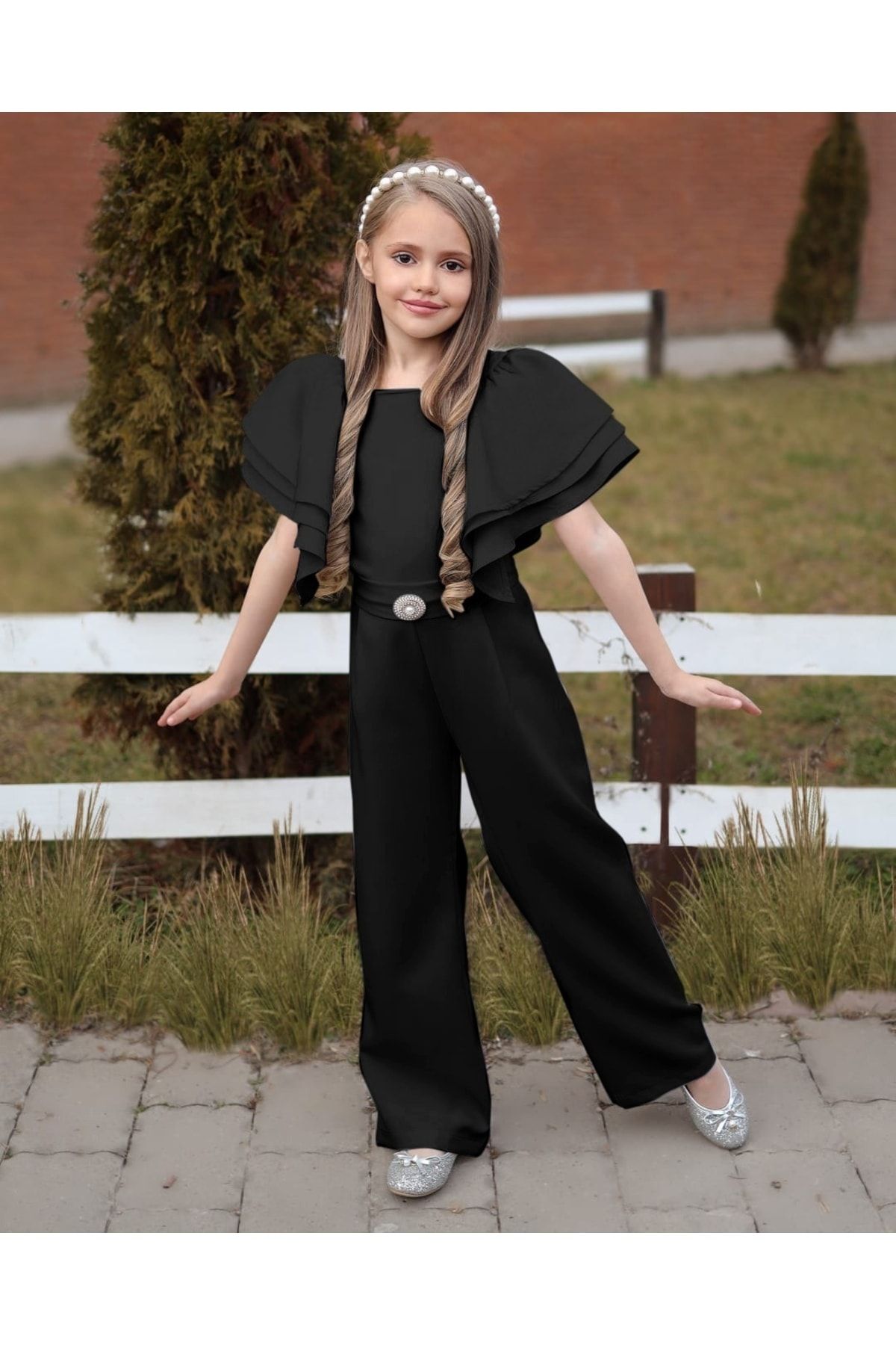 Black jumpsuit shop for girl