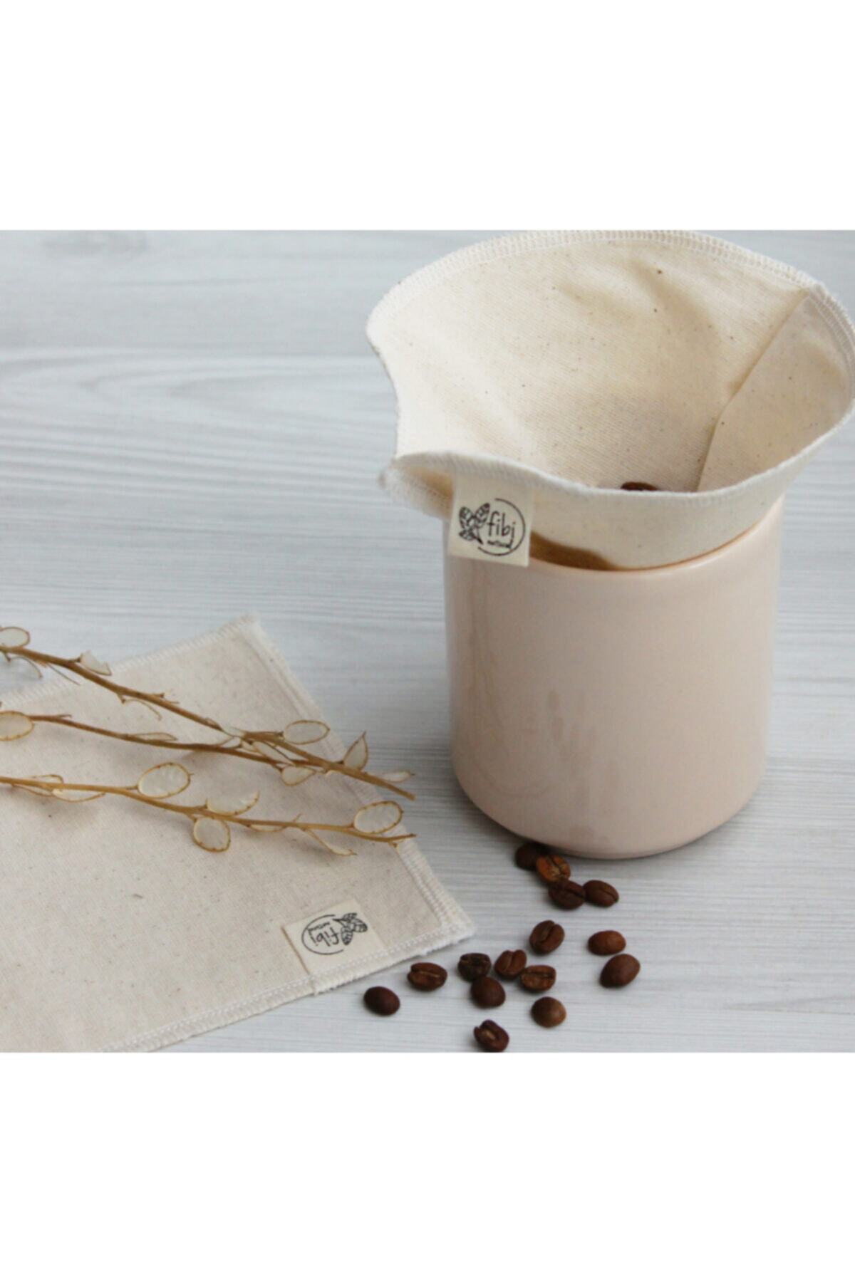 Fibi Natural Yıkanabilir Kumaş Kahve Filtresi (1x2)