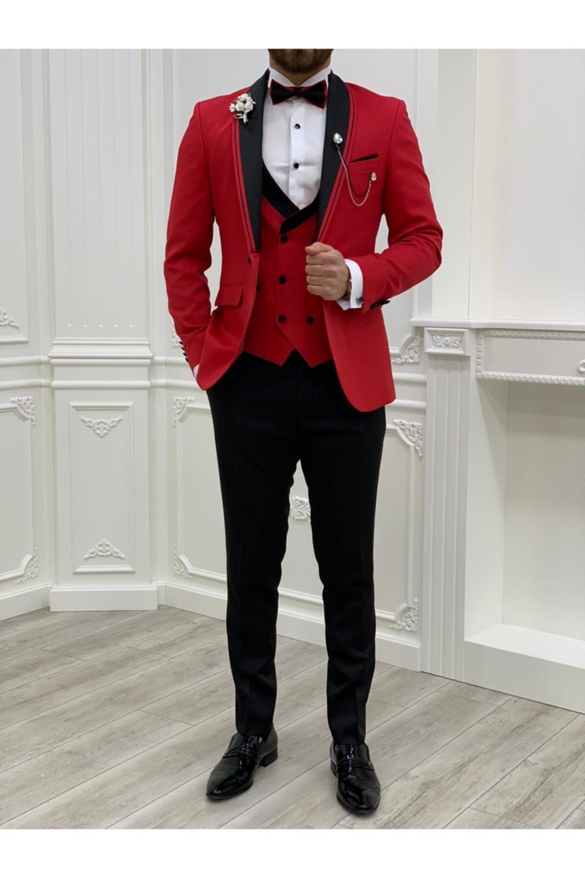 PAREZ Slim Fit Smokin