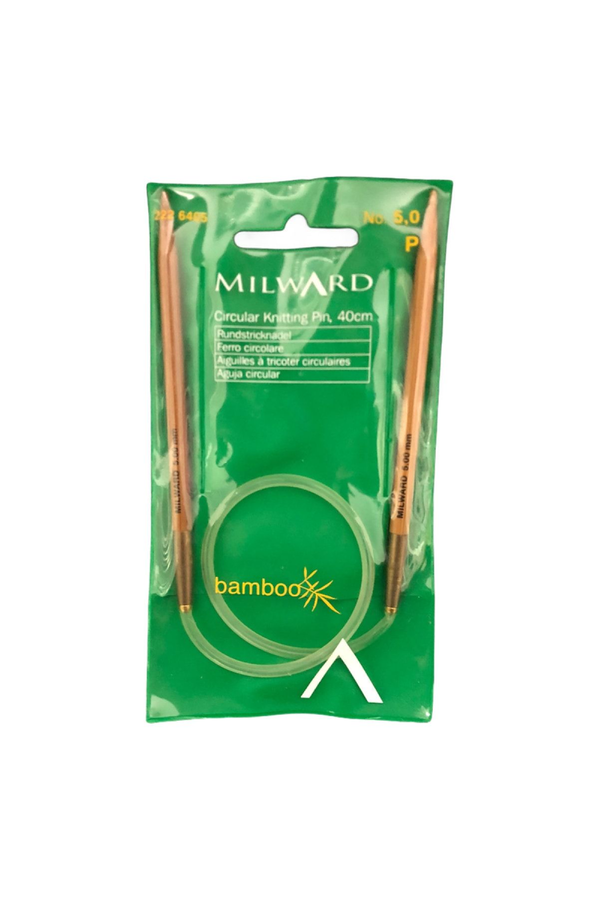 Milward Mılward Bamboo Misinalı Şiş 40 Cm No: 5 Made In Germany