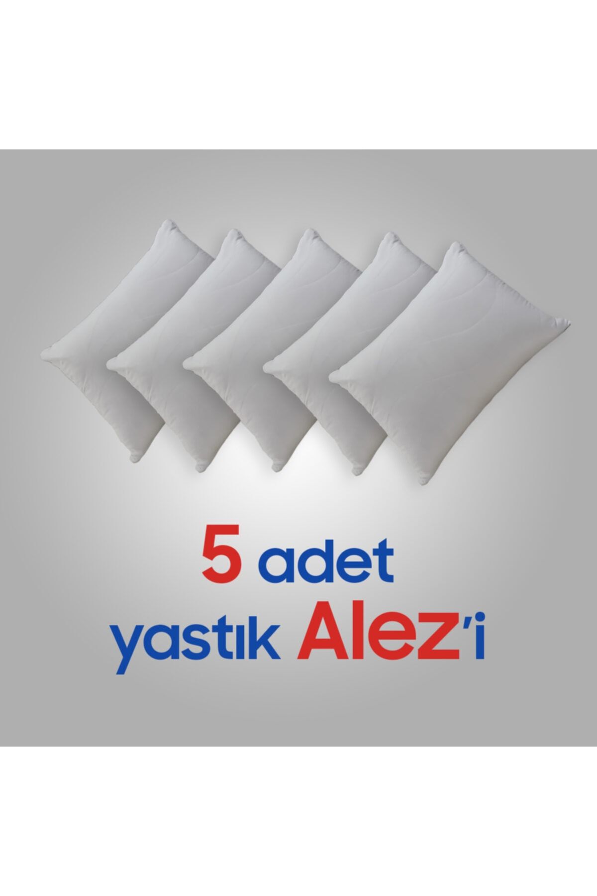 Tekstil Gemisi 5'li Telalı Fermuarlı Kapitone Yastık Alezi