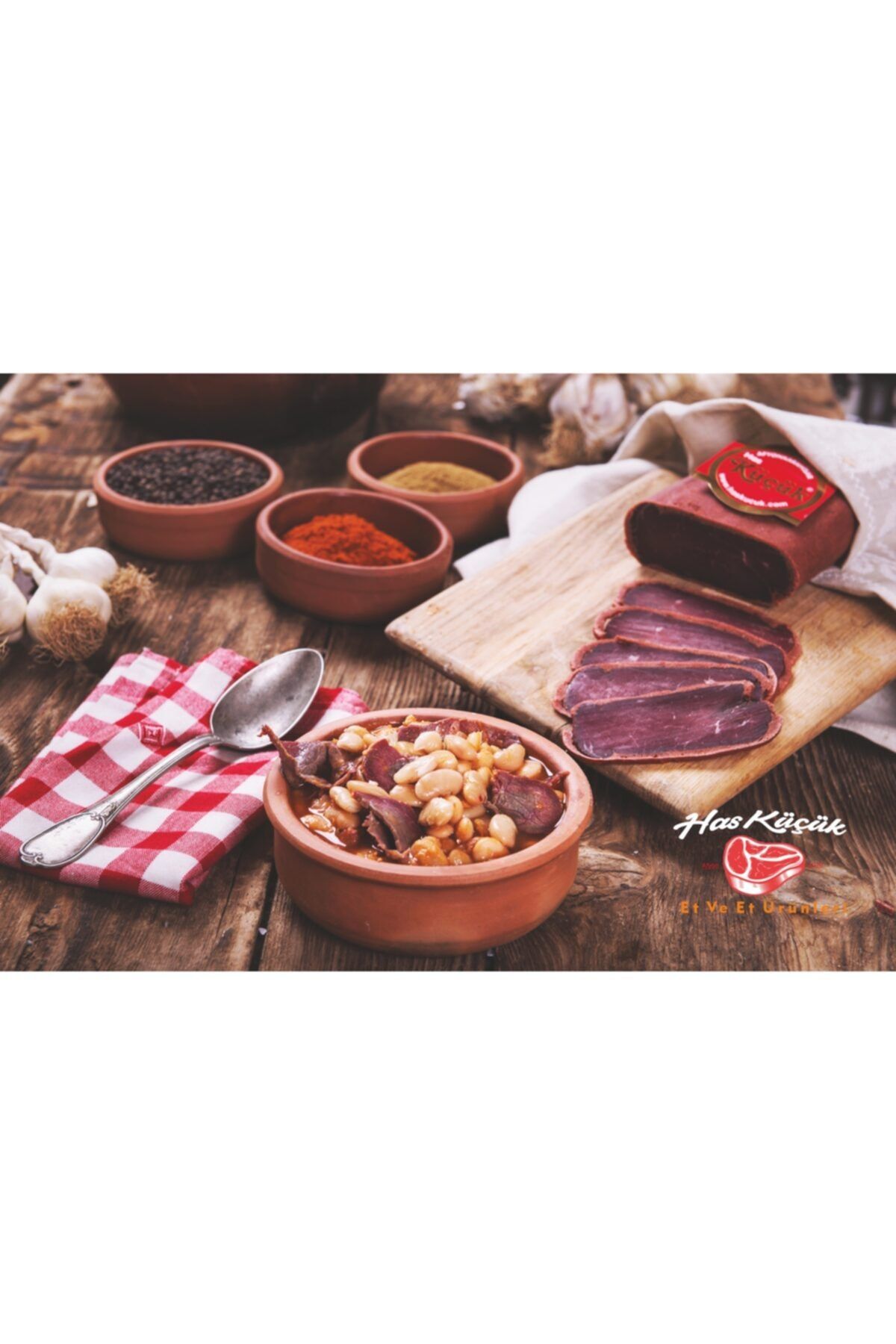 Danam Sucukları Danam Markası 1 Kg Paketlerde Afyon Pastırması Gerçek Antrikot