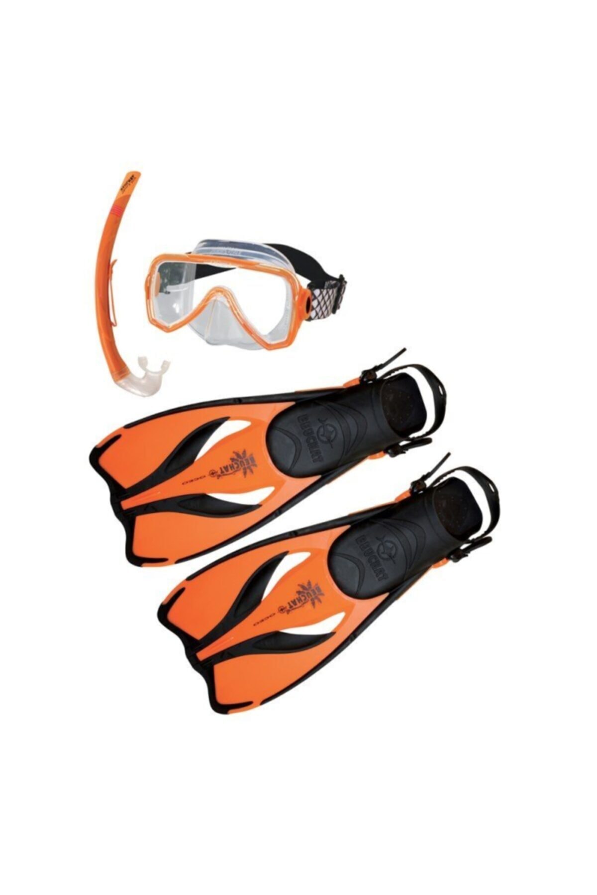 Beuchat Set Pms Oceo Çocuk Palet+Maske+Şnorkel