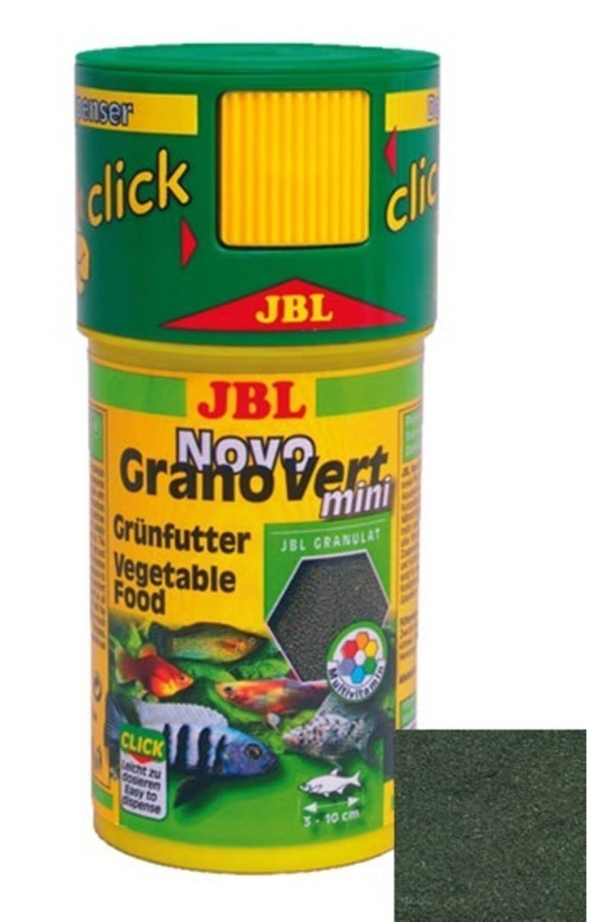 See Me Jbl Novogranovert Mını 100ml-40g. Granül Yem Kapak