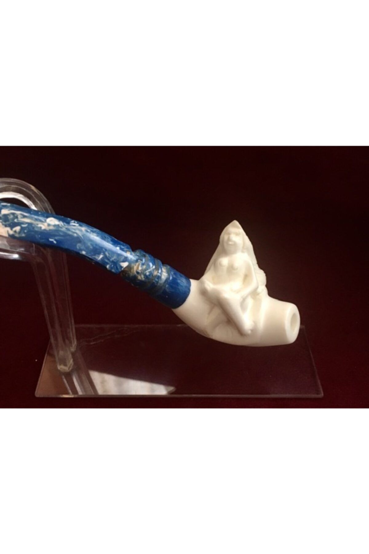 AKTAS Lületaşı Nü Model Sigara Ağızlığı 14 cm
