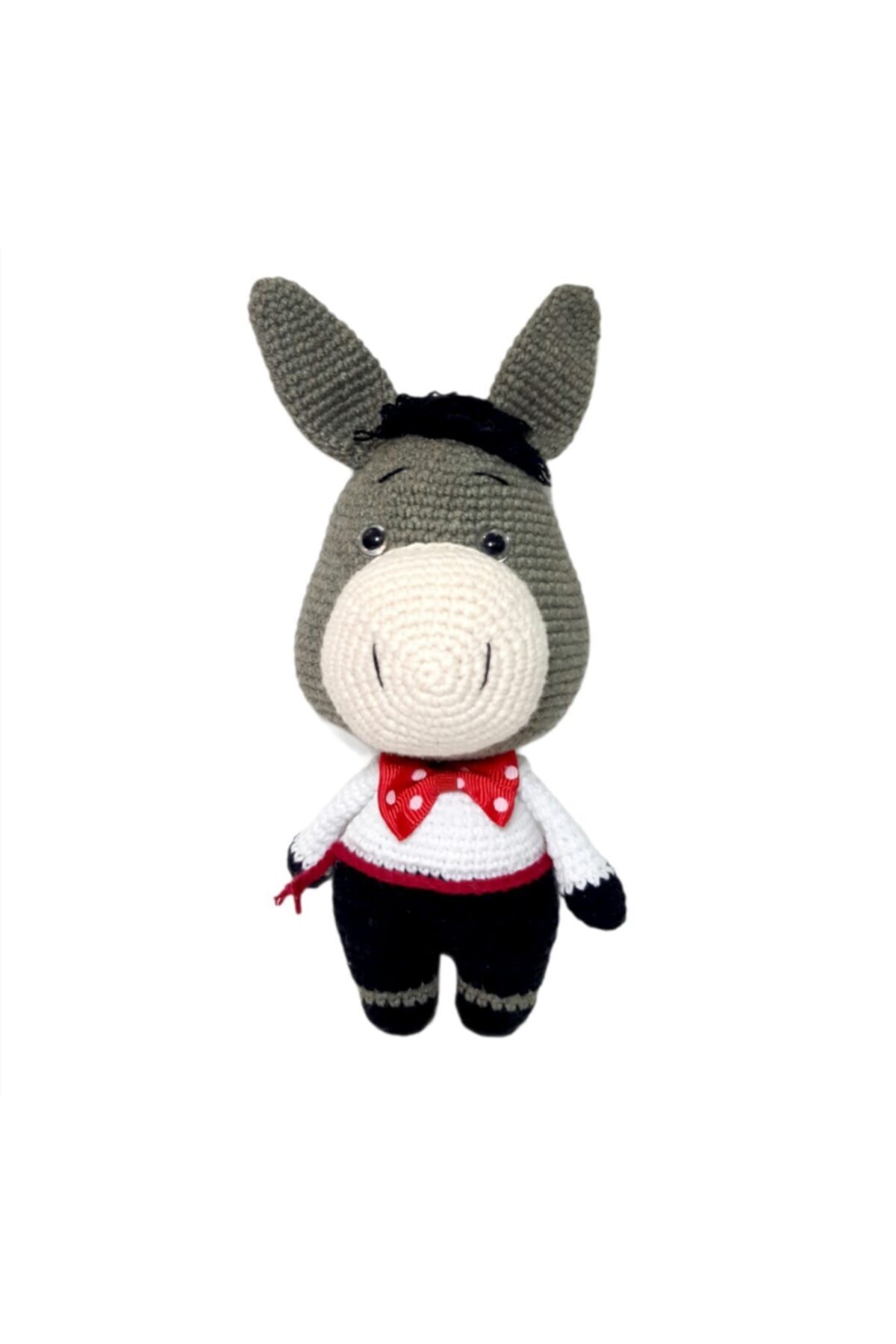 PETİTBEAR Eşek Bernard Organik Amigurumi Oyuncak