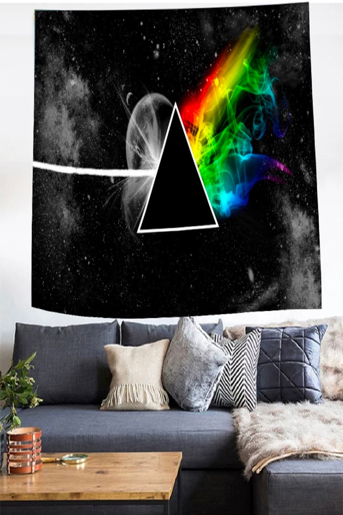 Serin Alışveriş Pink Floyd Duvar Halısı