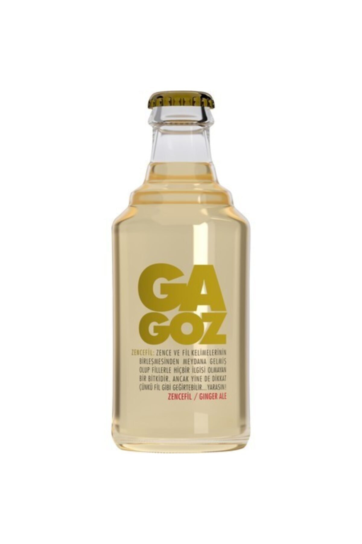 Gagoz Zencefil Aromalı Gazoz Cam Şişe 250 ml