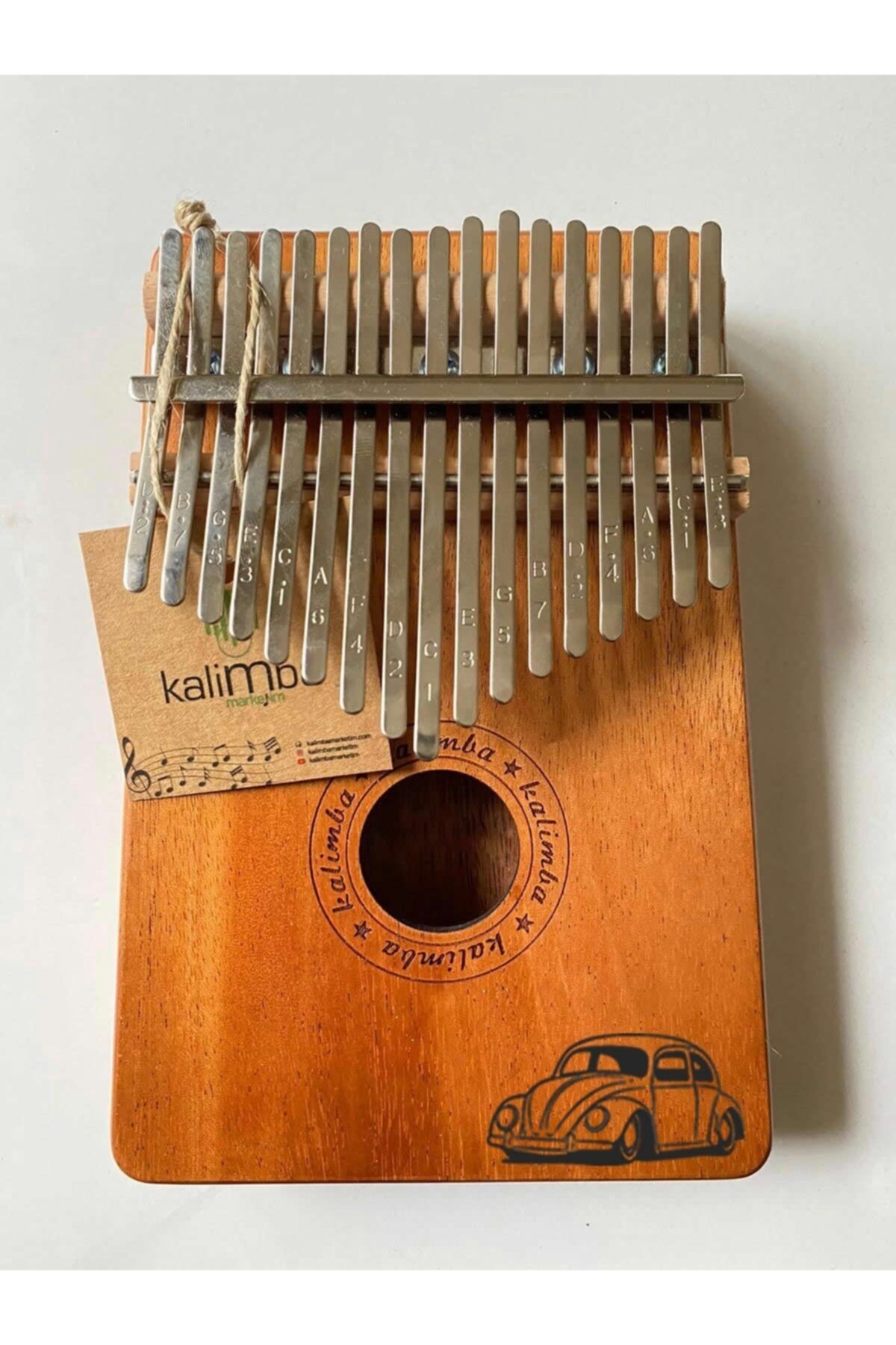 KalimbaMarketim Vosvos Desenli Kalimba