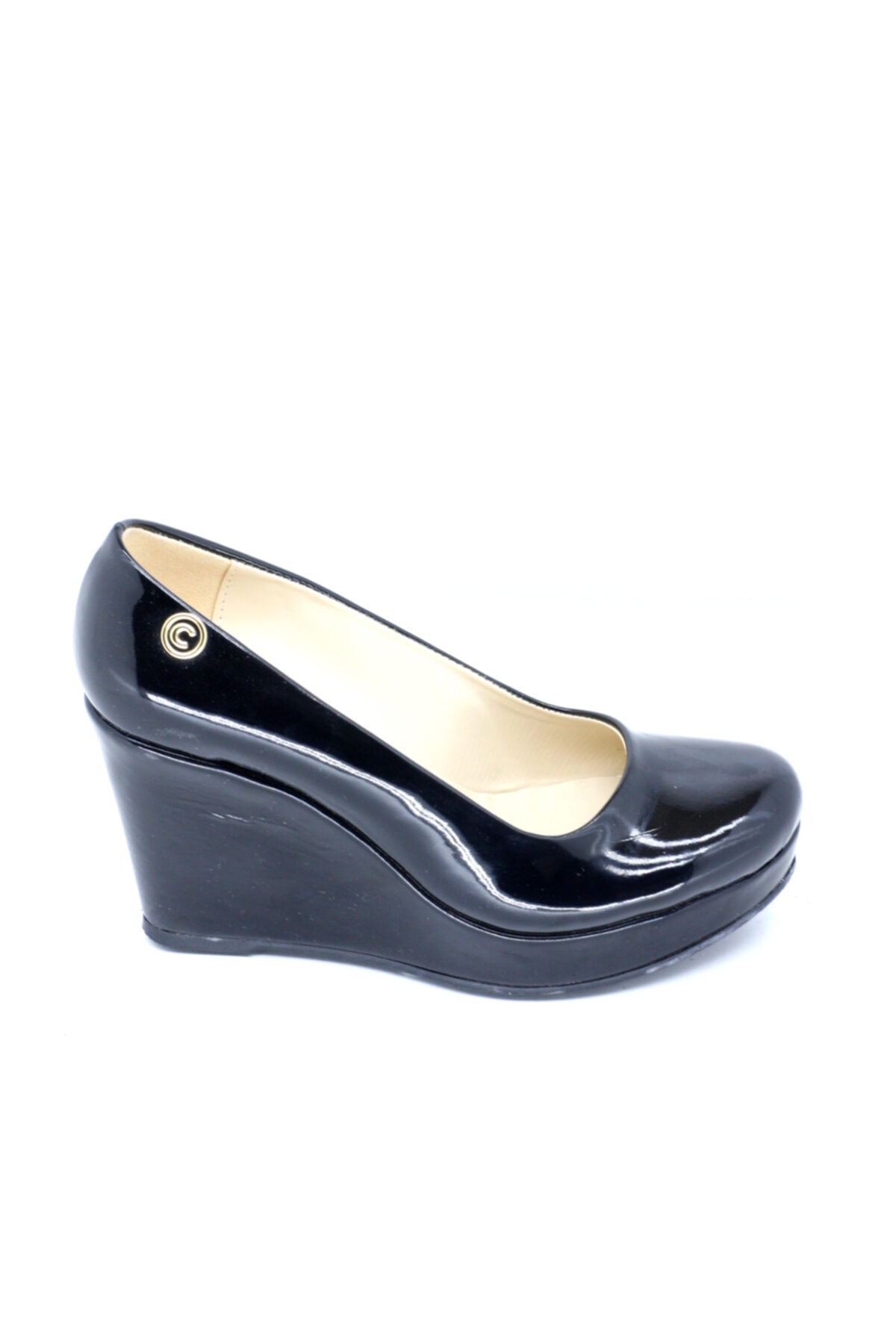 TRENDYSHOES Kadın Siyah Dolgu Yüksek Ayakkabı 17537