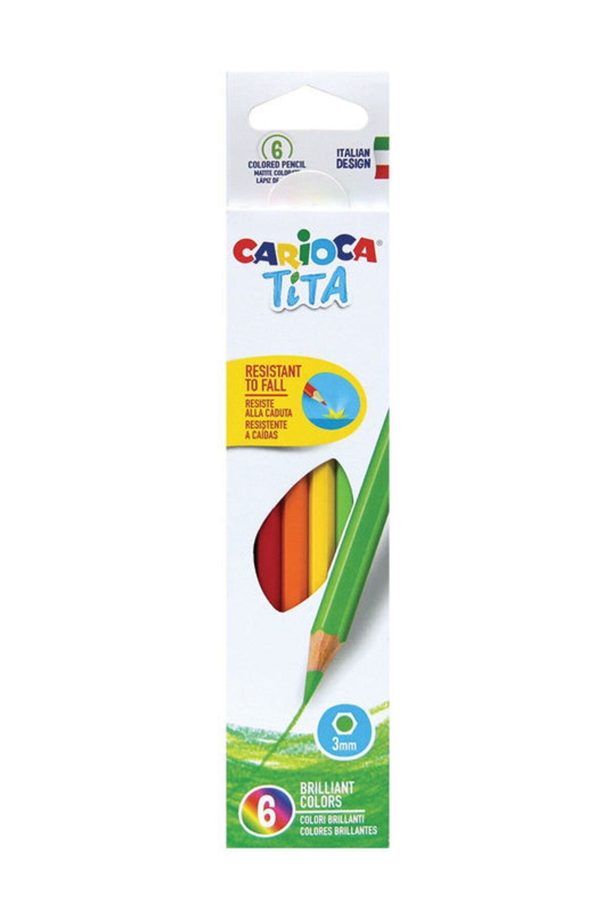 CARIOCA Carioca Tita Kuru Boya Kalemi 6 Renk