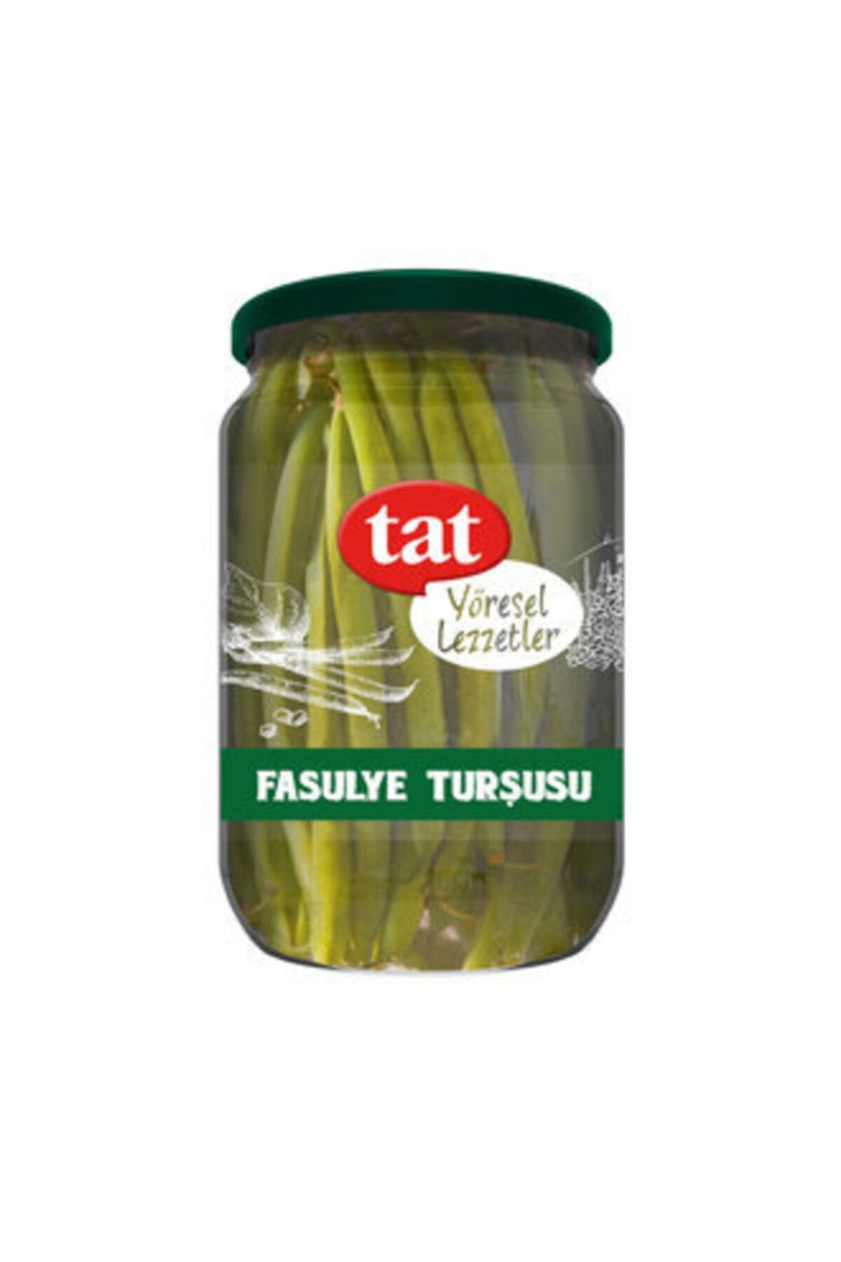 Tat Yöresel Lezzetler Fasulye Turşusu 700 G