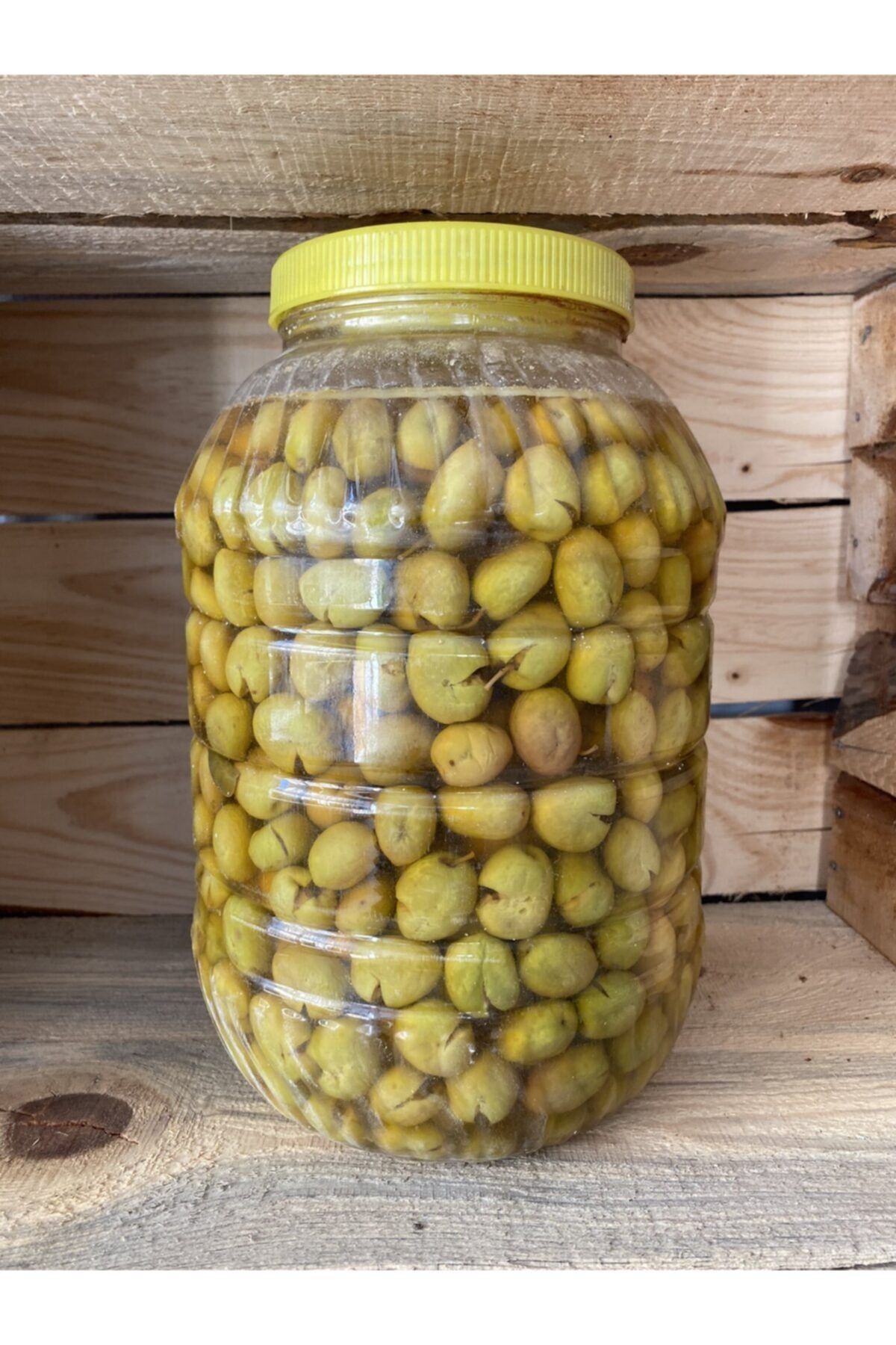 Emre Doğal Gurme Sarıulak Zeytini 1.kalite (5 KG)