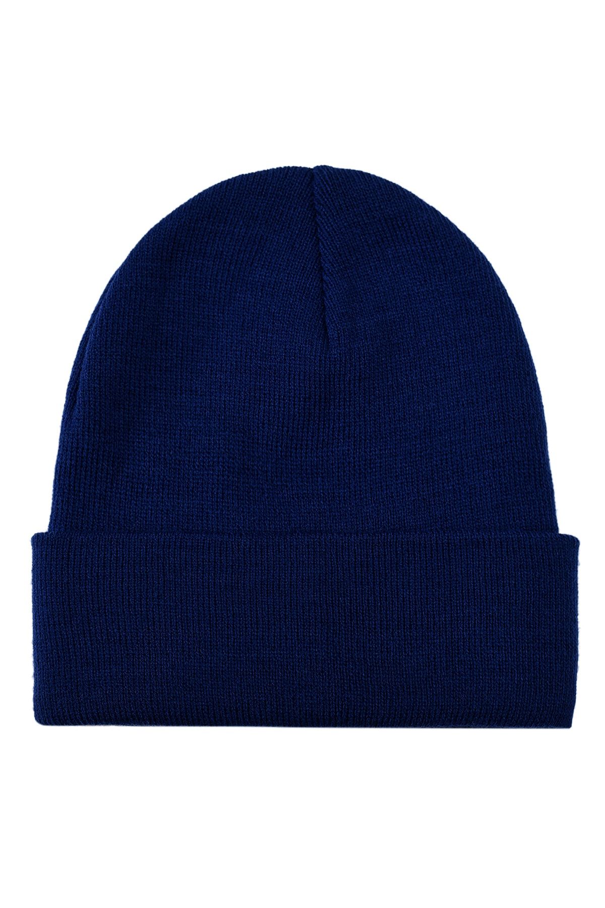 BabyCoco Basic Bere Triko Sonbahar Kışlık Lacivert Unisex