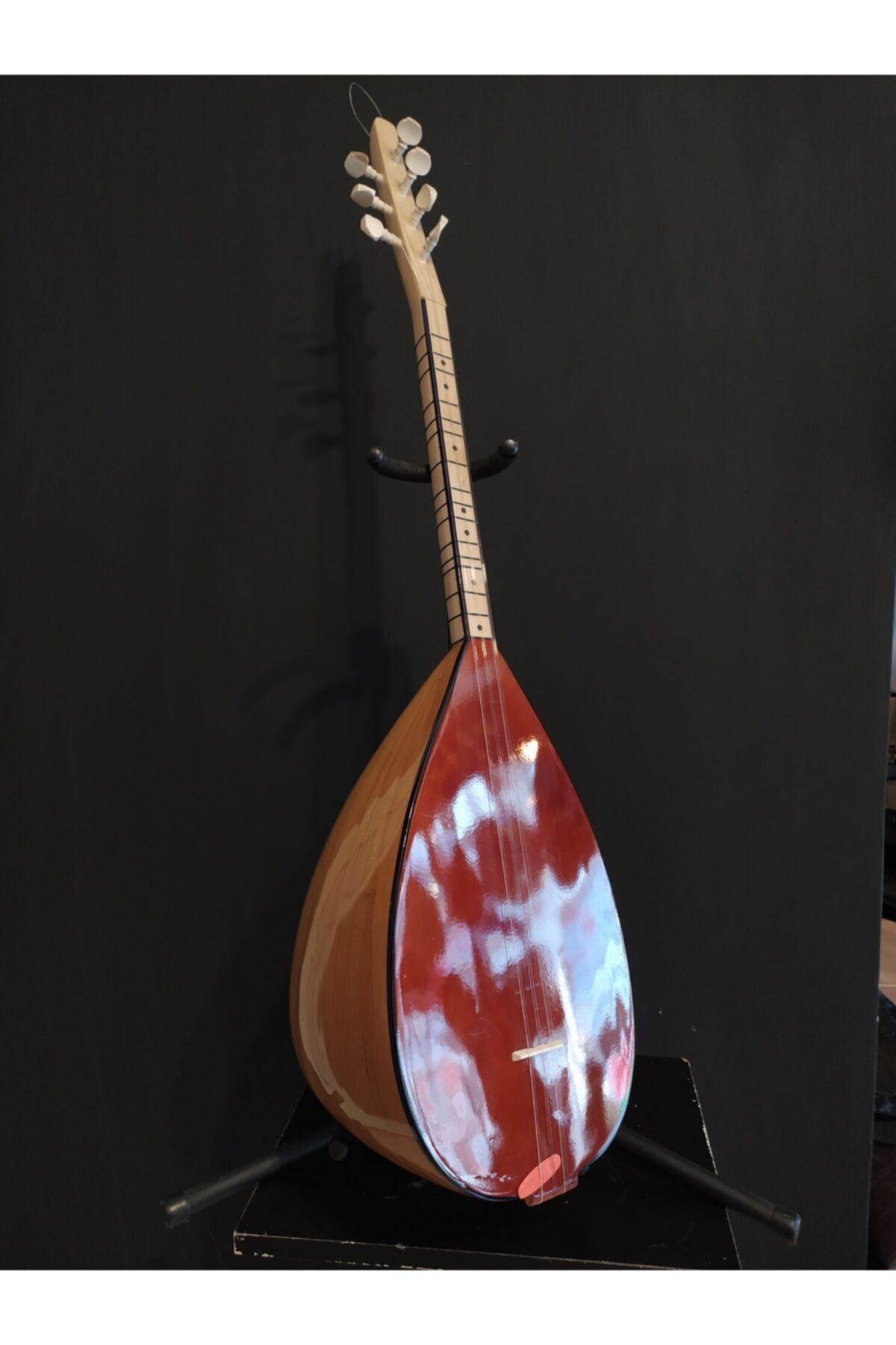 Aycan müzik Profesyonel Re Kesik Kısa Sap Dut Bağlama