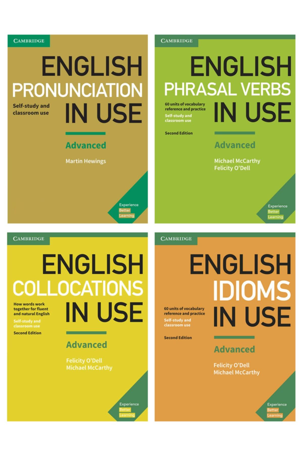 Cambridge University Press Advanced English Vocabulary Set( Pronunciation, Collocations, Idioms And Phrasal Verbs)