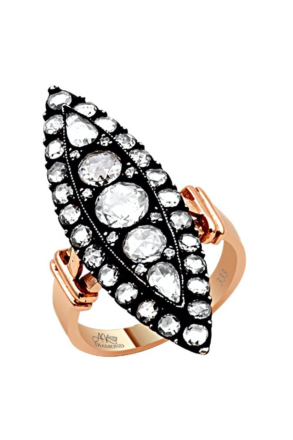 Clavis Jewelry Elmas Ve Pırlanta Taşlı Yüzük (yzk0417)