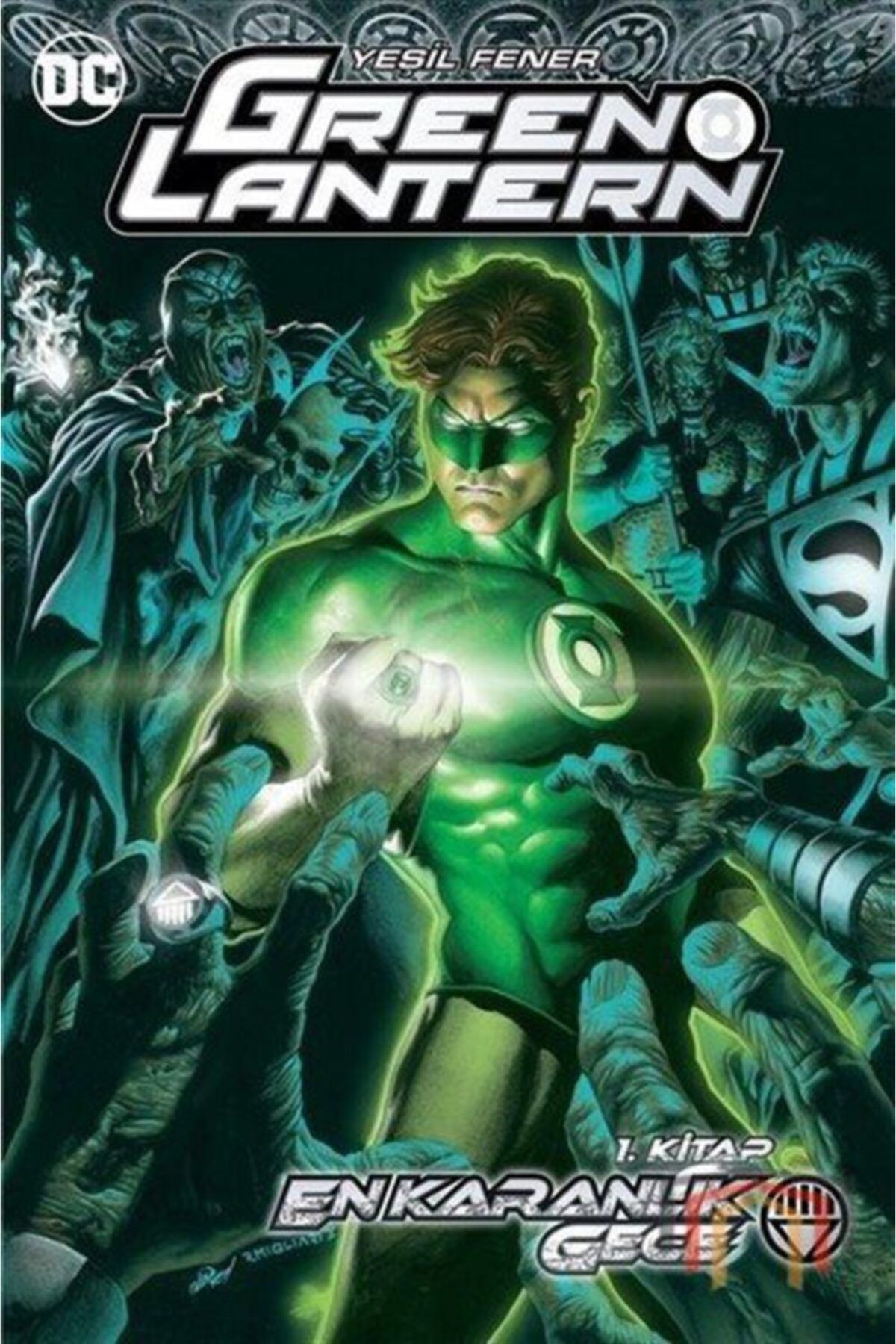 Arka Bahçe Yayıncılık Green Lantern En Karanlık Gece 1.kitap