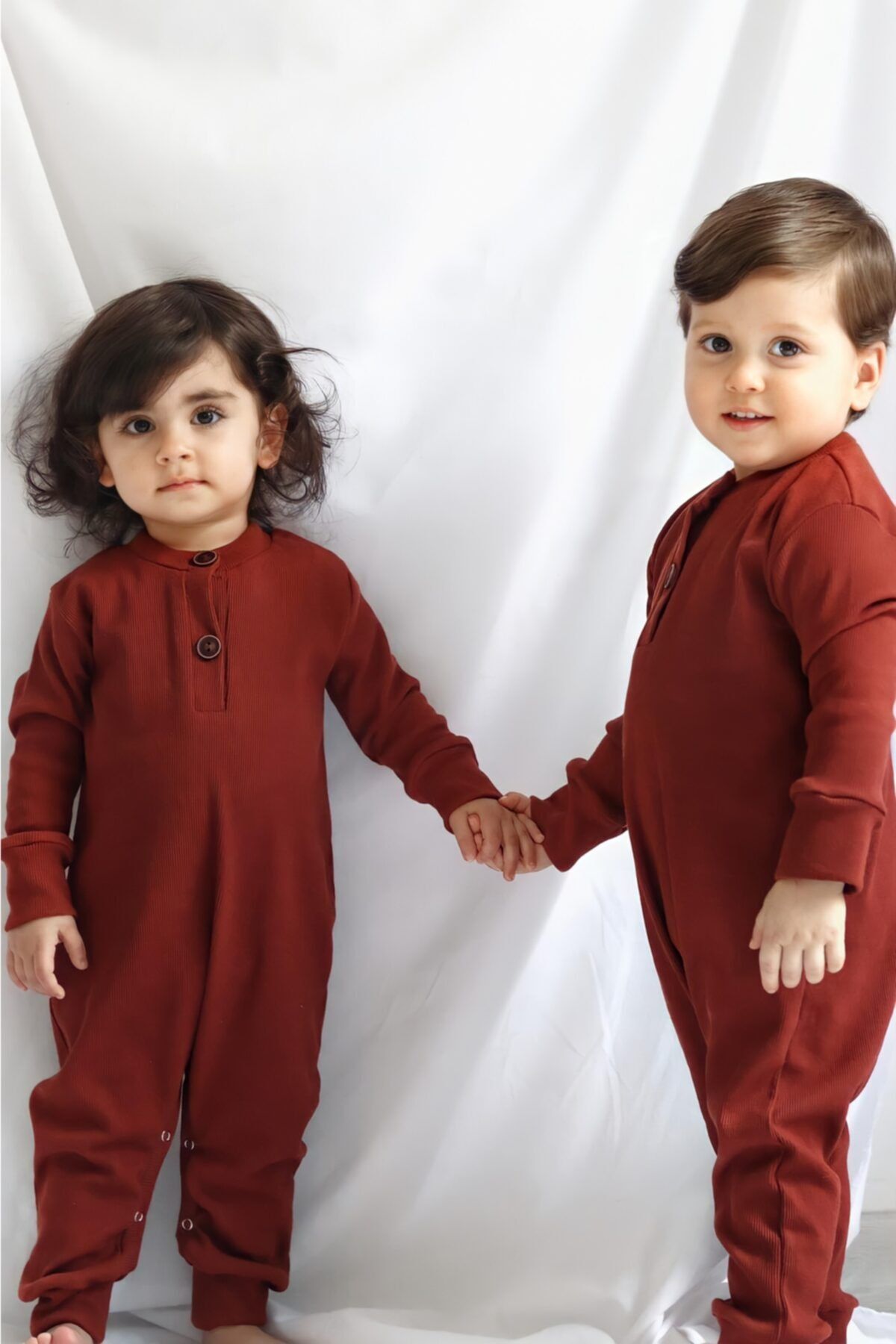 LAL Babyrompers Bebek  Alttan Çıtçıtlı Tulum