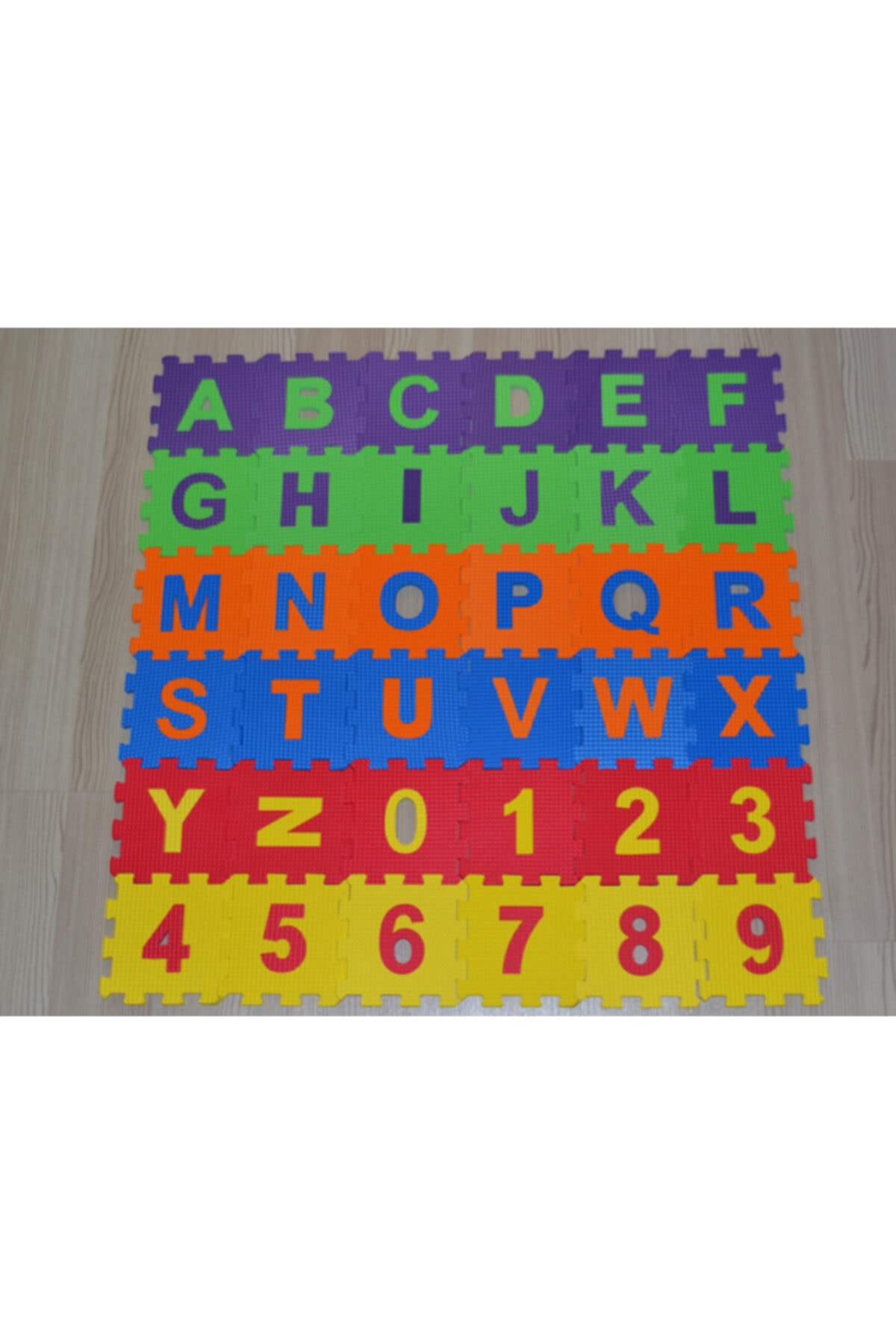 Oyuncak Köşkü Puzzle Yer Matı Harfler ve Sayılar