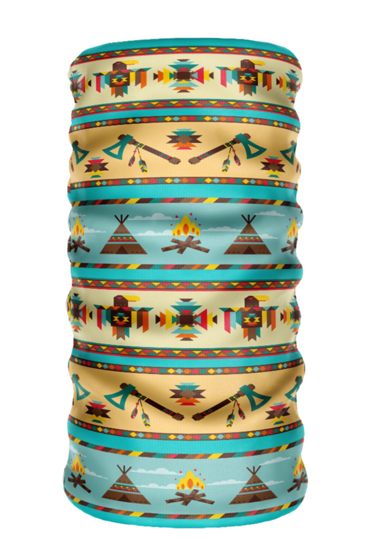 eTaktik ® DeBuff Collar Ethnic Village Boyunluk Bandana