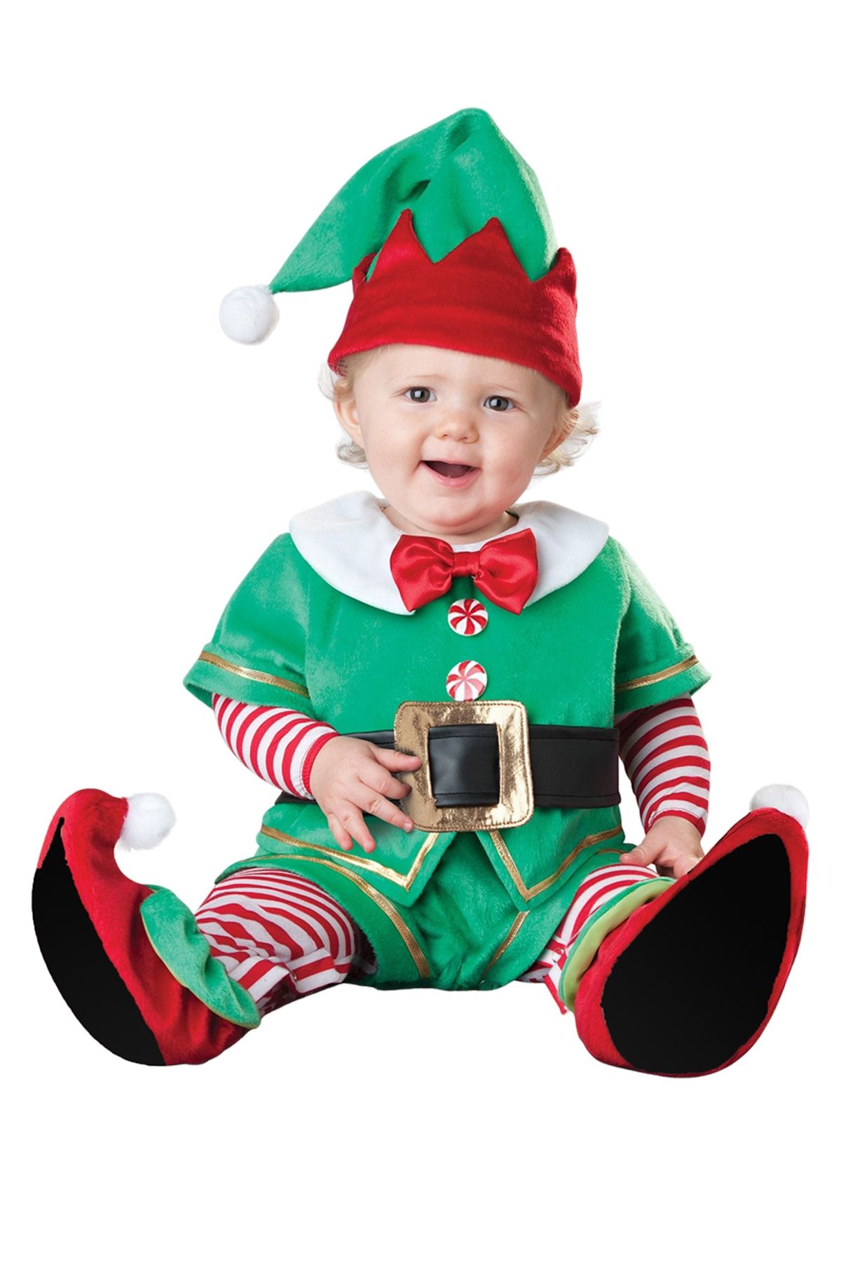 Herkese Kostüm Unisex Yeşil Yılbaşı Bebek Kostümü