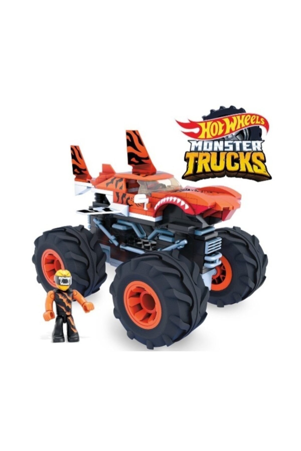 HOT WHEELS Gvm14 Mega Monster Trucks Blok Araçlar / Mega Construx- Serisi