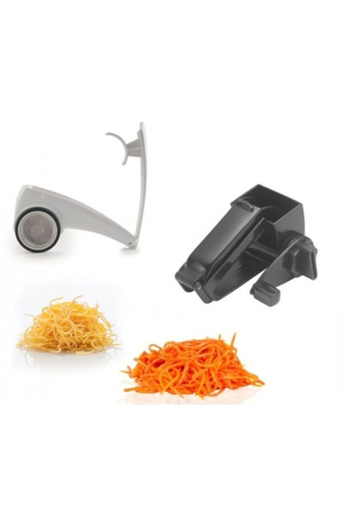 Pi İthalat Çevirmeli Pratik Rulo Rende Drum Grater
