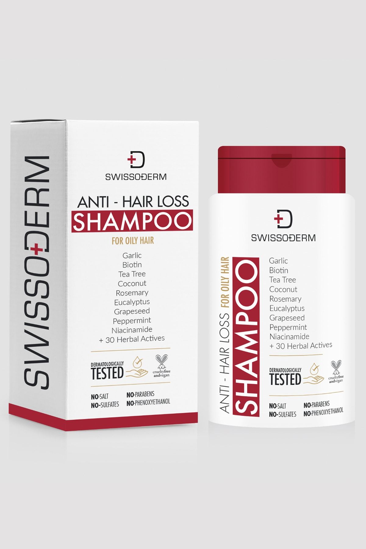 Swissoderm Dökülme Karşıtı Şampuan – Yağlı Saçlar Için (300 Ml)
