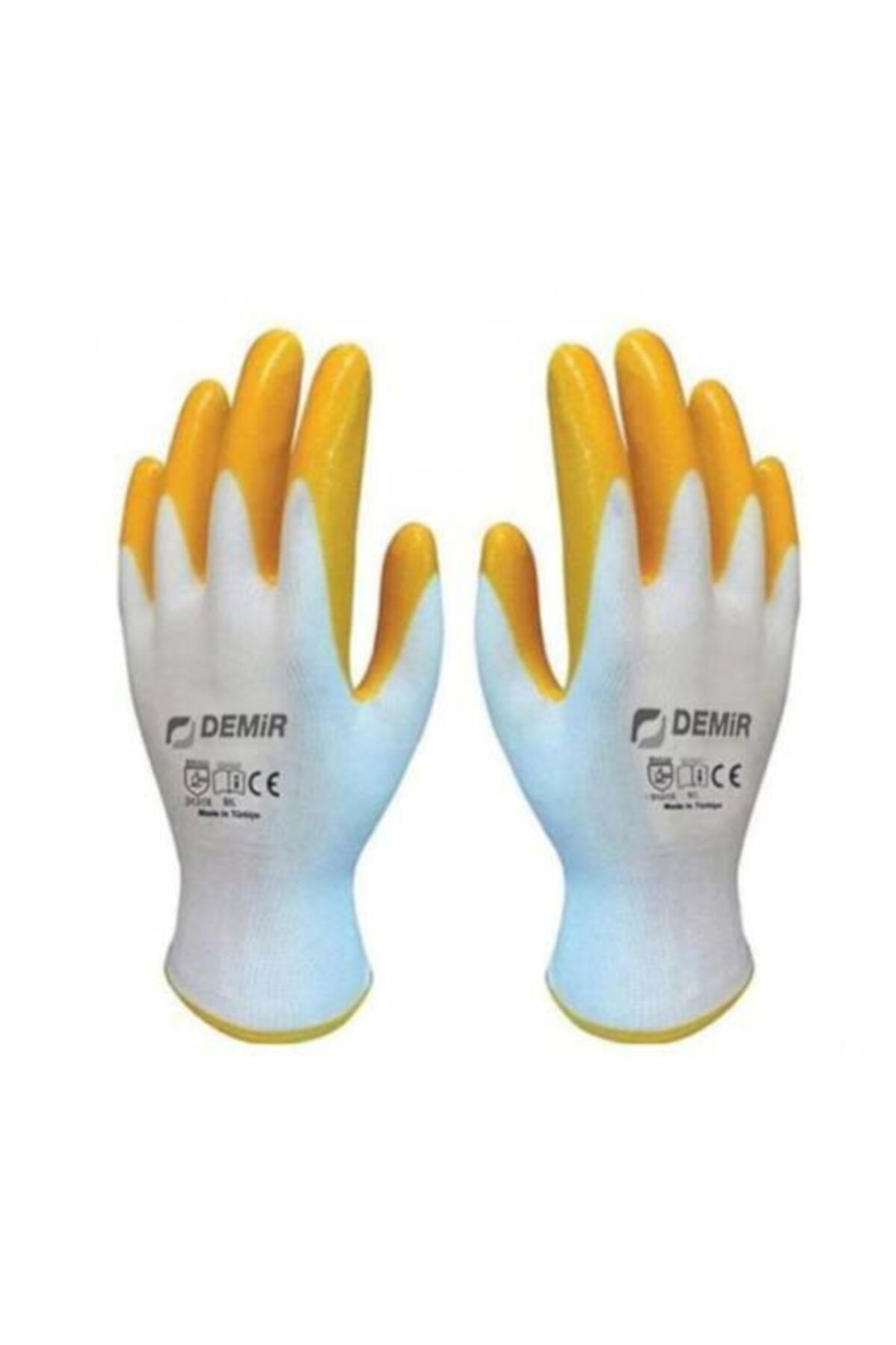 DEMİR SAFETY Safety Nswg-01 Sarı Nitril Iş Eldiveni 10xl (10 Çift)