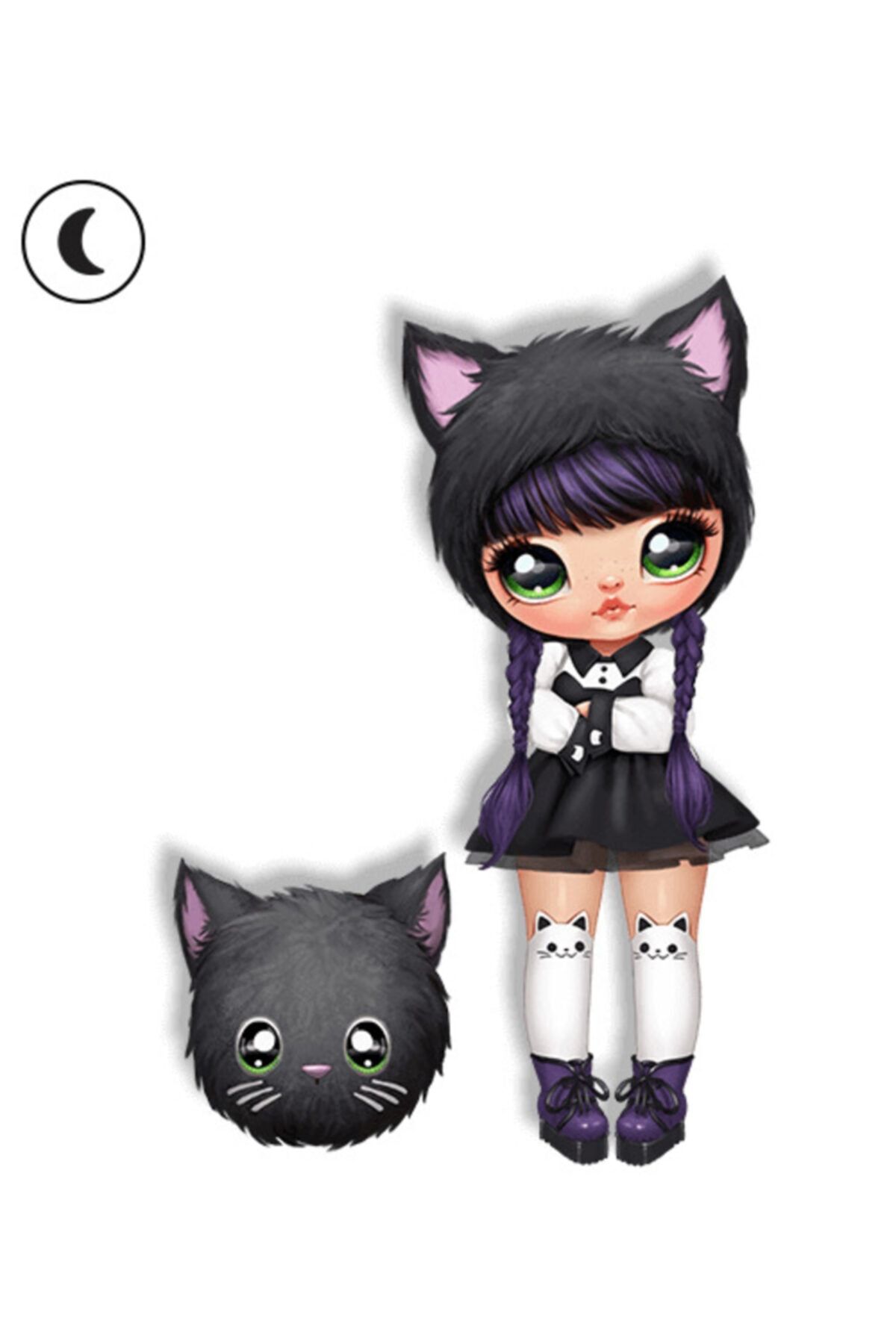 GIOCHI PREZIOSI Nanana Sürpriz Tuesday Meow Peluş Bebek