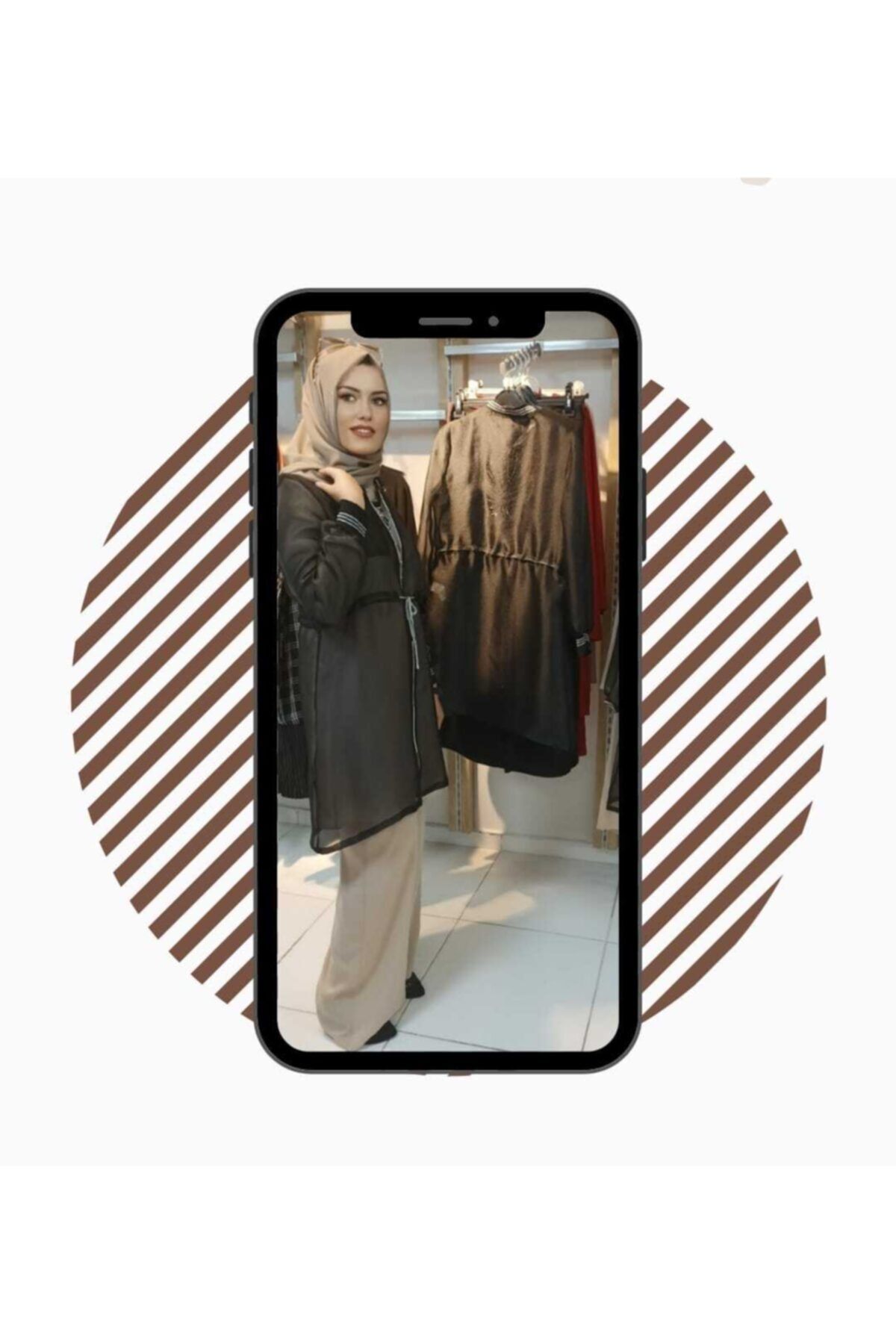 BÜŞRA Organze Tül Ceket