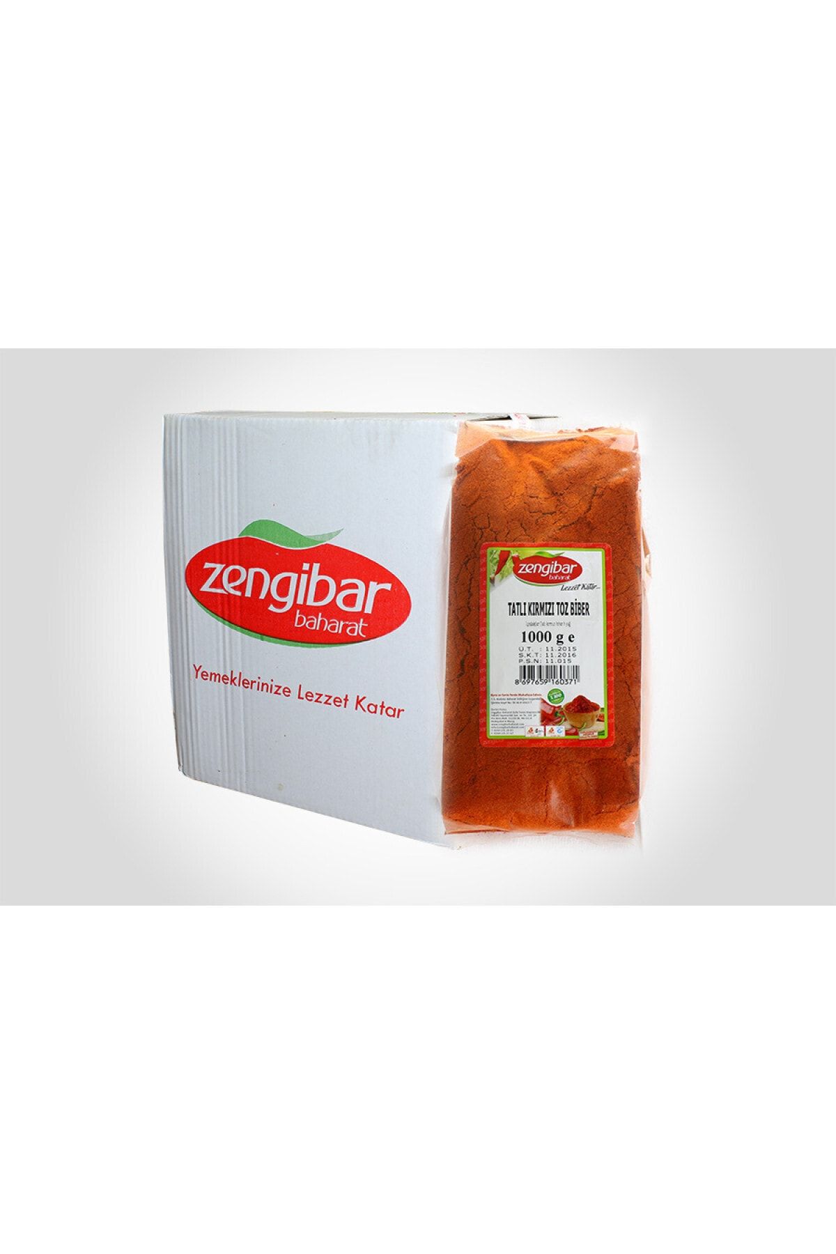 Zengibar Kırmızı Tatlı Toz Biber 1000 Gr