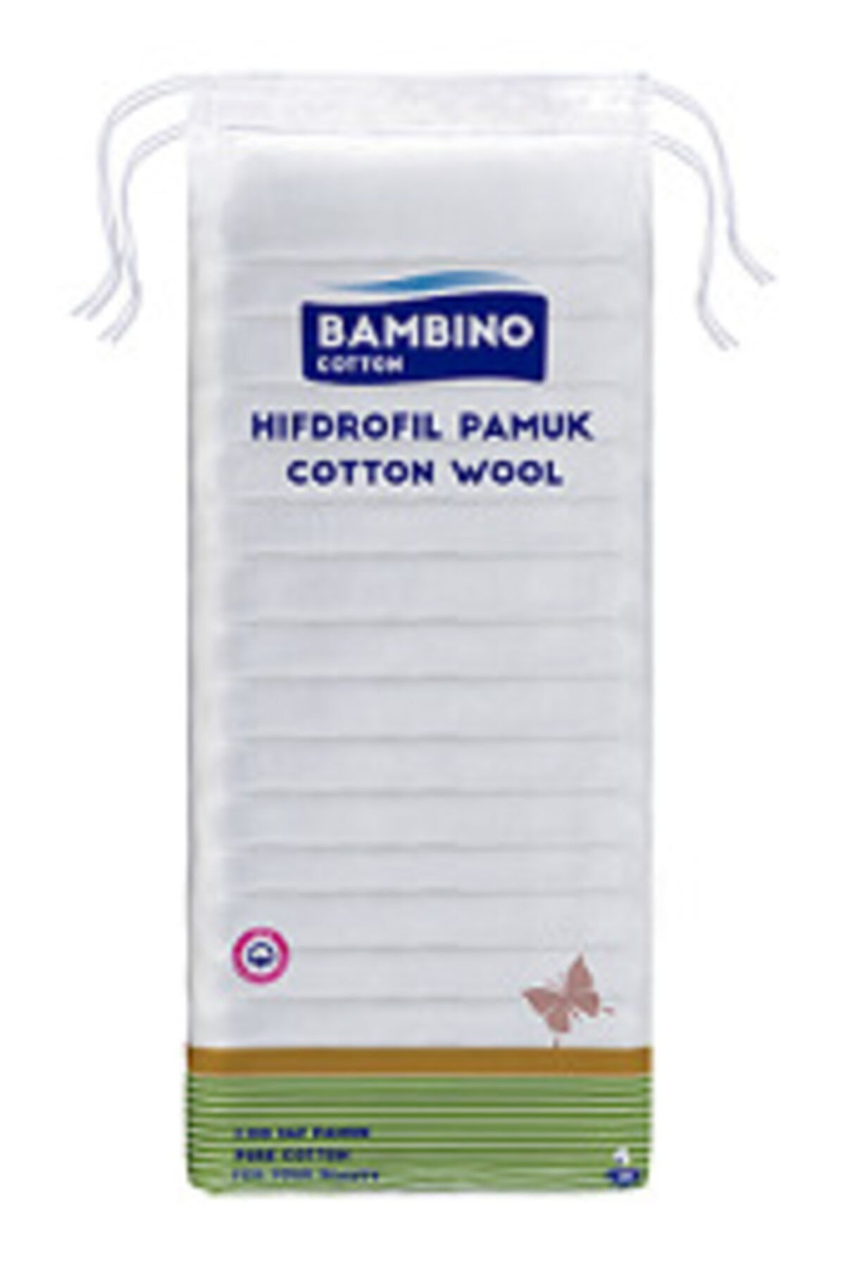 Bambino Hidrofil Pamuk 200'lü X 5'li Paket