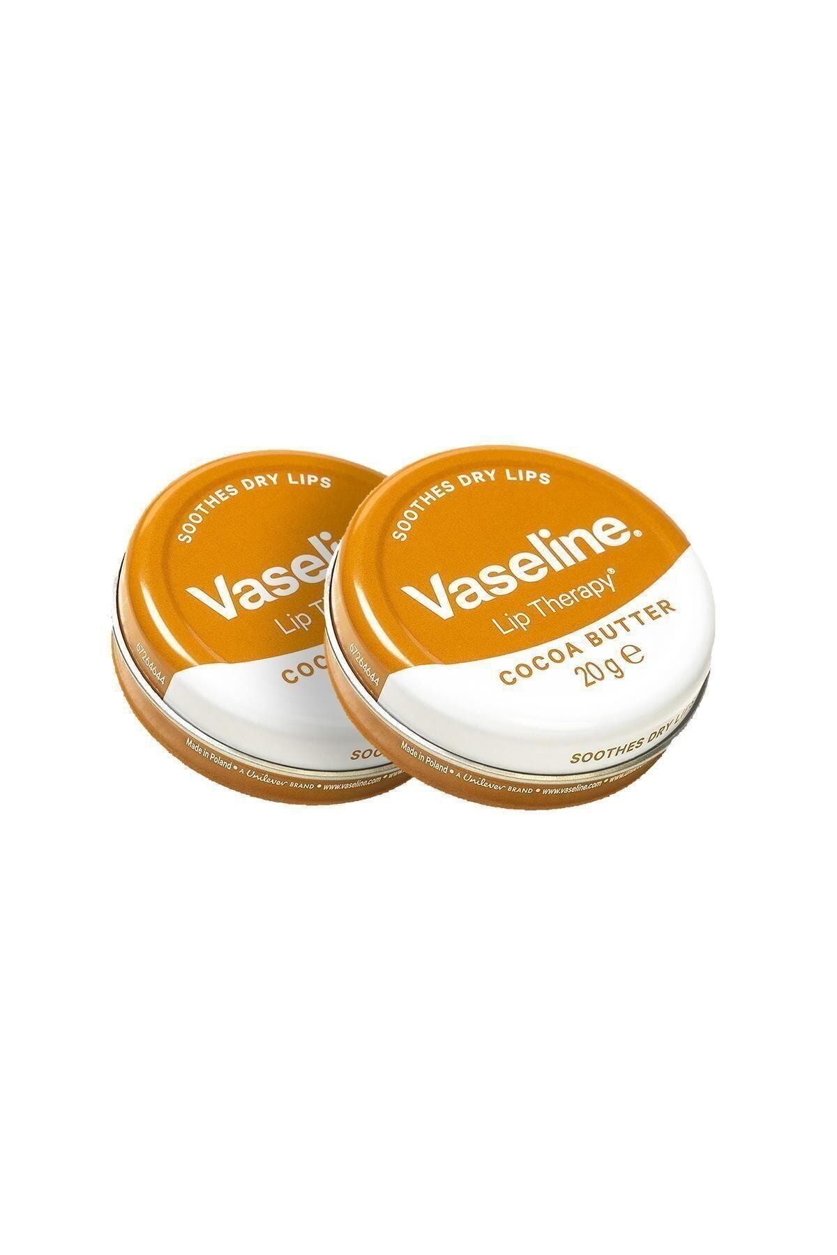 Vaseline Dudak Nemlendirici Kakao 20g X2